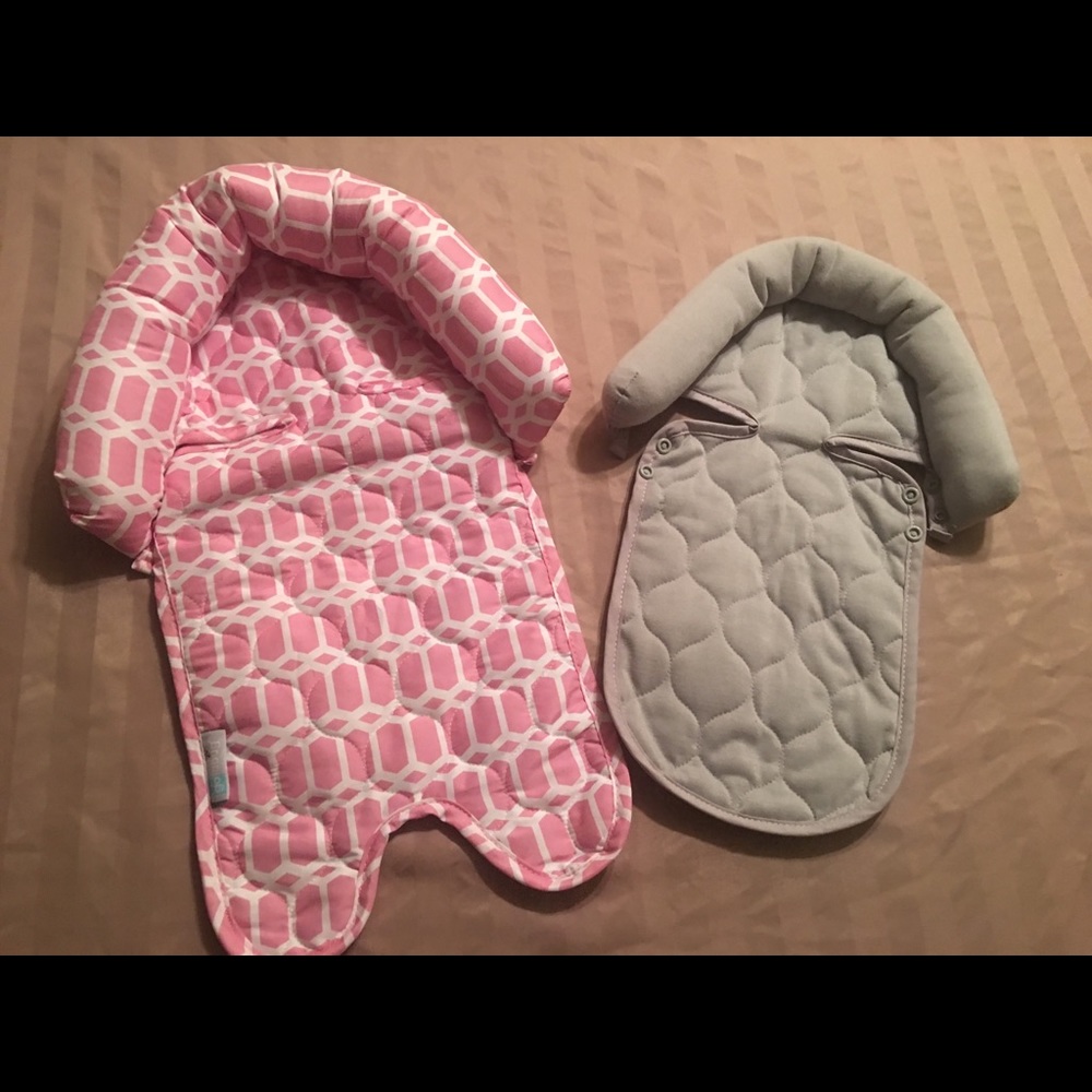 Baby car seat headrests. NWOT.